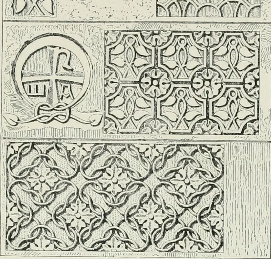An illustration from A dictionary of architecture and building; biographical, historical and descriptive, 1901, leaf 37