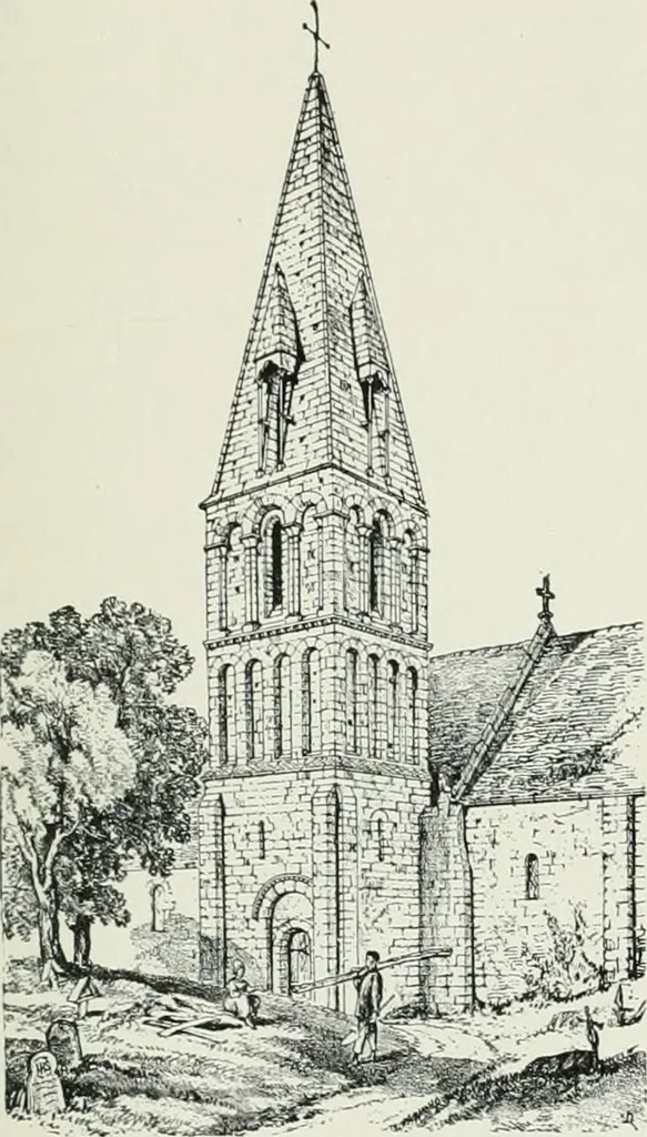 An illustration from A dictionary of architecture and building; biographical, historical and descriptive, 1901, leaf 373