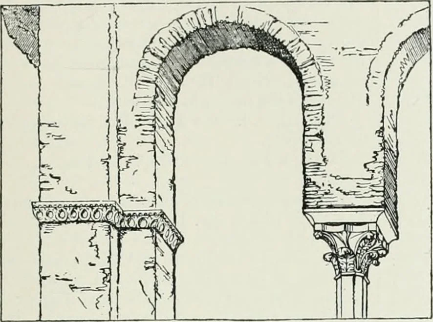 An illustration from A dictionary of architecture and building; biographical, historical and descriptive, 1901, leaf 375