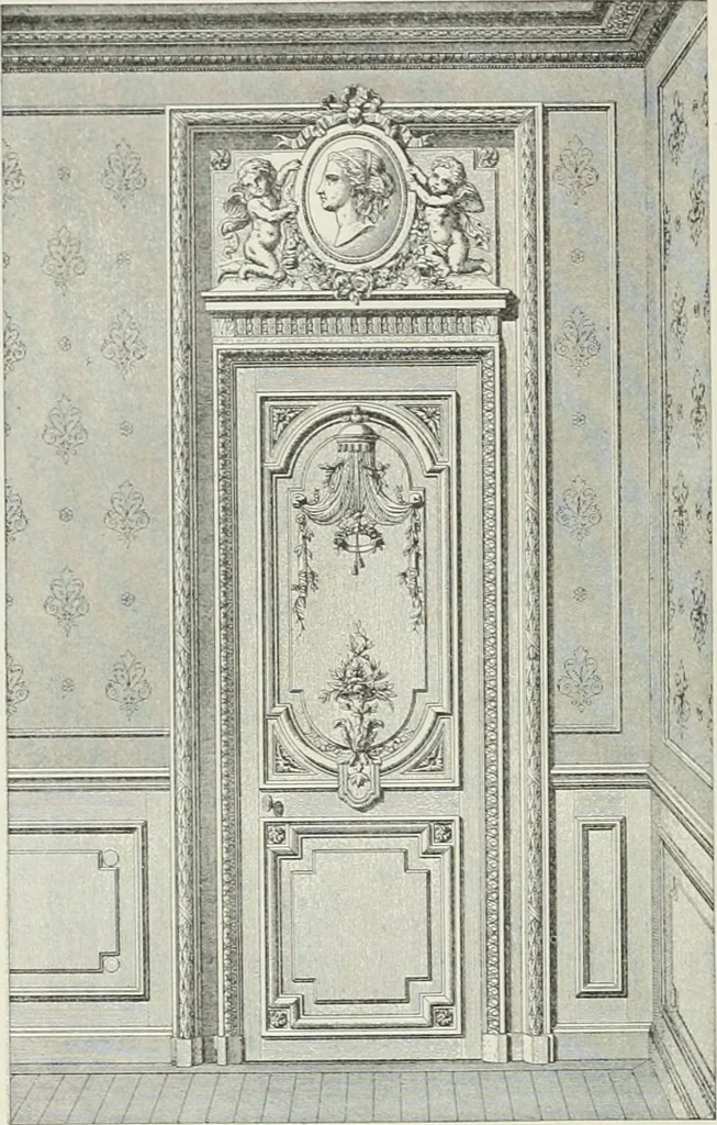 An illustration from A dictionary of architecture and building; biographical, historical and descriptive, 1901, leaf 38