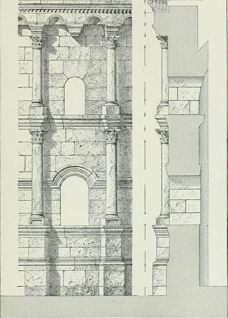 An illustration from A dictionary of architecture and building; biographical, historical and descriptive, 1901, leaf 425