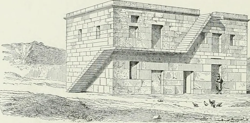 An illustration from A dictionary of architecture and building; biographical, historical and descriptive, 1901, leaf 432