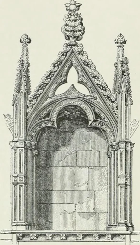 An illustration from A dictionary of architecture and building; biographical, historical and descriptive, 1901, leaf 436
