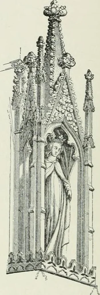 An illustration from A dictionary of architecture and building; biographical, historical and descriptive, 1901, leaf 436