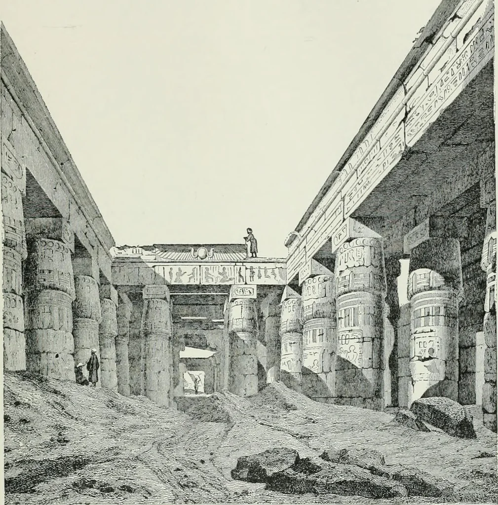 An illustration from A dictionary of architecture and building; biographical, historical and descriptive, 1901, leaf 443