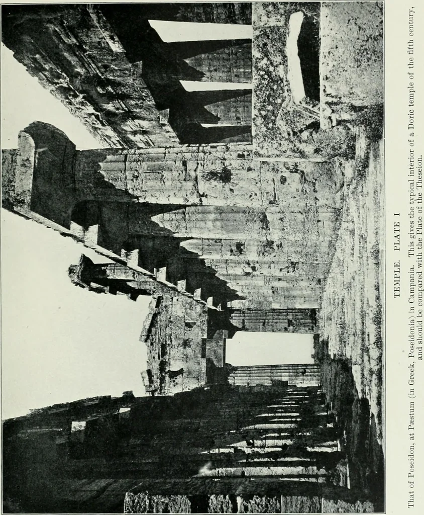 An illustration from A dictionary of architecture and building; biographical, historical and descriptive, 1901, leaf 447