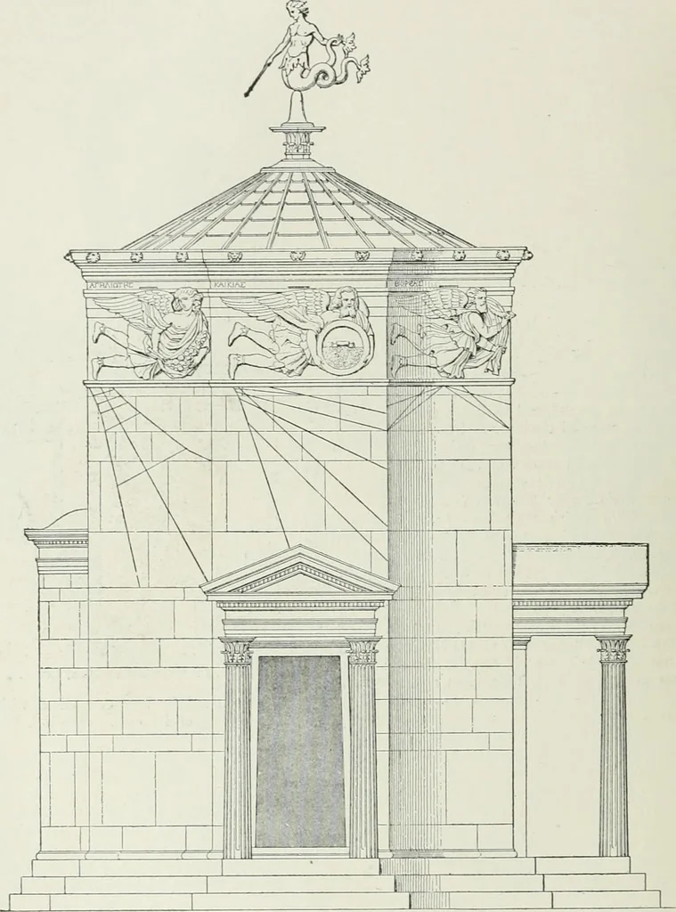 An illustration from A dictionary of architecture and building; biographical, historical and descriptive, 1901, leaf 452