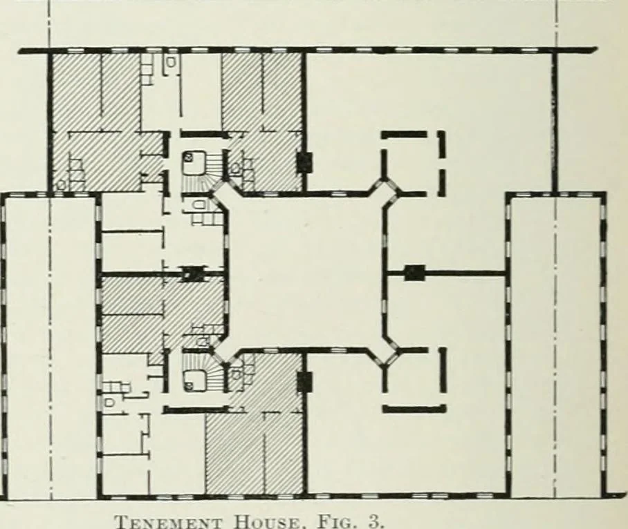 An illustration from A dictionary of architecture and building; biographical, historical and descriptive, 1901, leaf 458