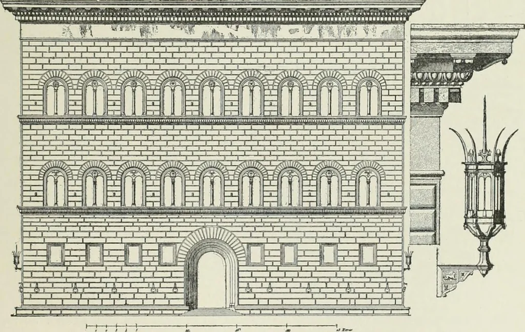 An illustration from A dictionary of architecture and building; biographical, historical and descriptive, 1901, leaf 47