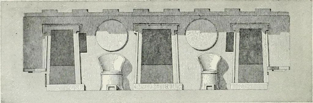An illustration from A dictionary of architecture and building; biographical, historical and descriptive, 1901, leaf 476