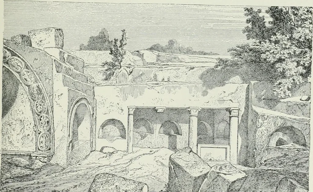 An illustration from A dictionary of architecture and building; biographical, historical and descriptive, 1901, leaf 481