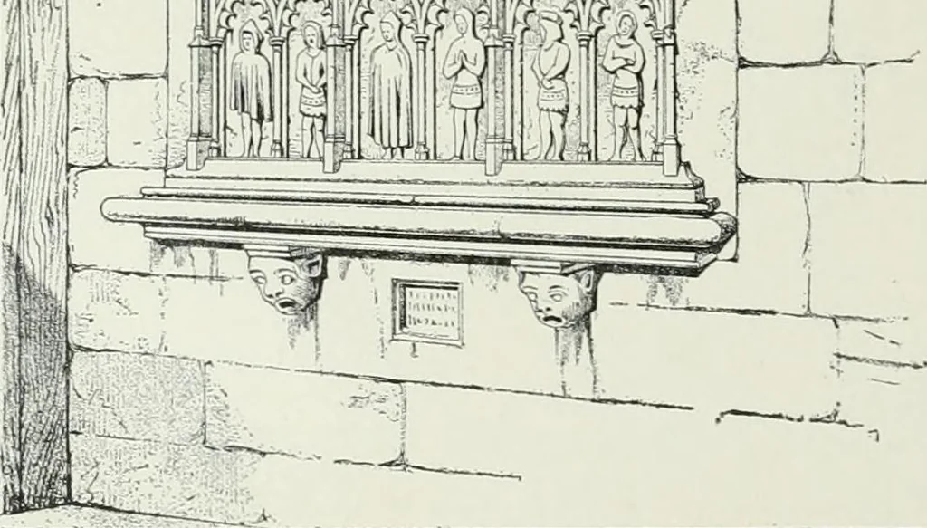 An illustration from A dictionary of architecture and building; biographical, historical and descriptive, 1901, leaf 482