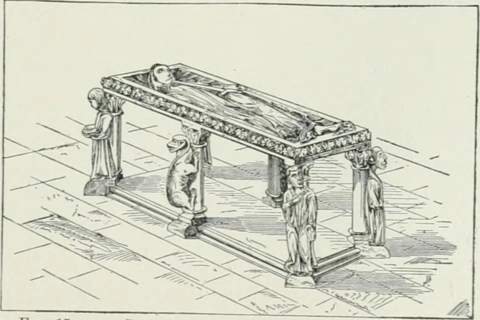 An illustration from A dictionary of architecture and building; biographical, historical and descriptive, 1901, leaf 487