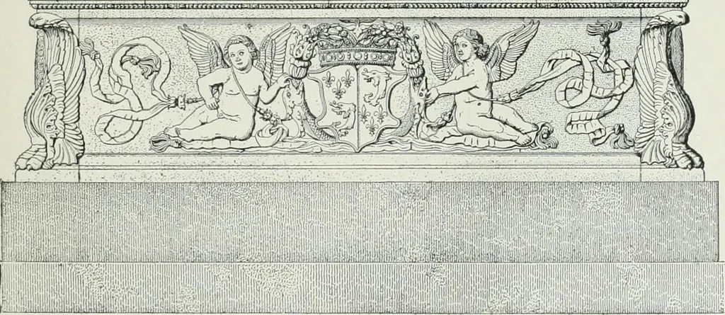 An illustration from A dictionary of architecture and building; biographical, historical and descriptive, 1901, leaf 489