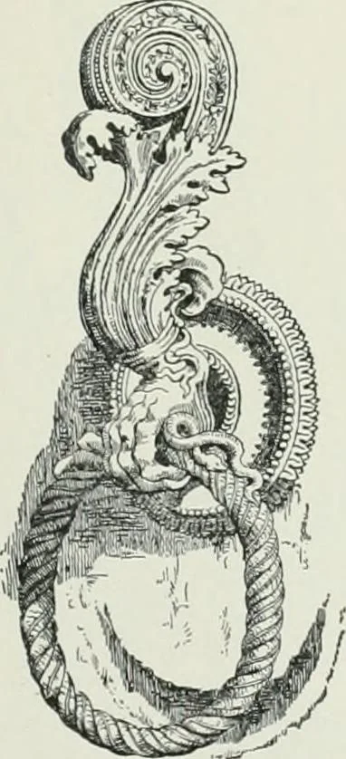 An illustration from A dictionary of architecture and building; biographical, historical and descriptive, 1901, leaf 491