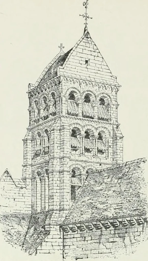 An illustration from A dictionary of architecture and building; biographical, historical and descriptive, 1901, leaf 492