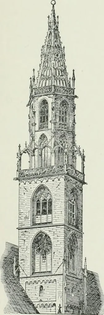An illustration from A dictionary of architecture and building; biographical, historical and descriptive, 1901, leaf 493