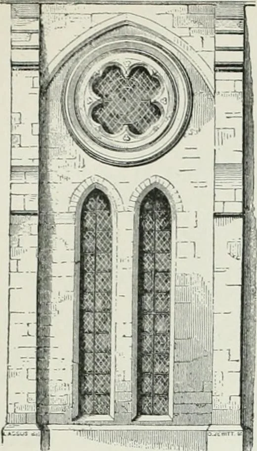 An illustration from A dictionary of architecture and building; biographical, historical and descriptive, 1901, leaf 497