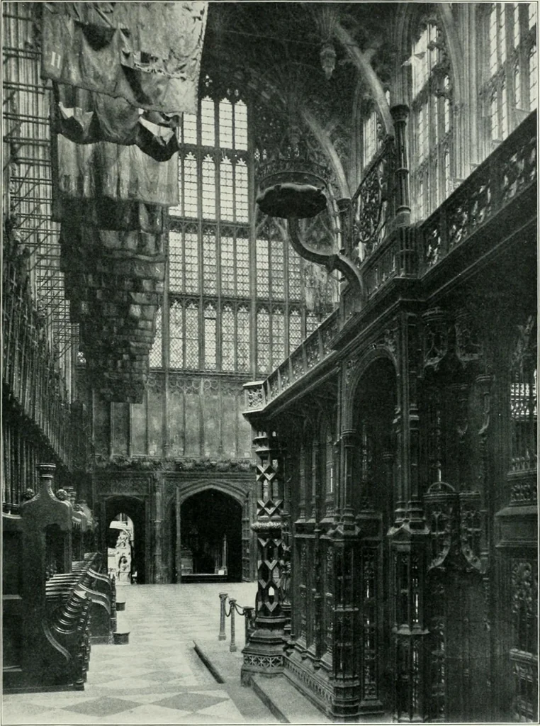 An illustration from A dictionary of architecture and building; biographical, historical and descriptive, 1901, leaf 515