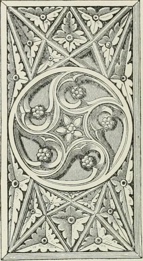 An illustration from A dictionary of architecture and building; biographical, historical and descriptive, 1901, leaf 52
