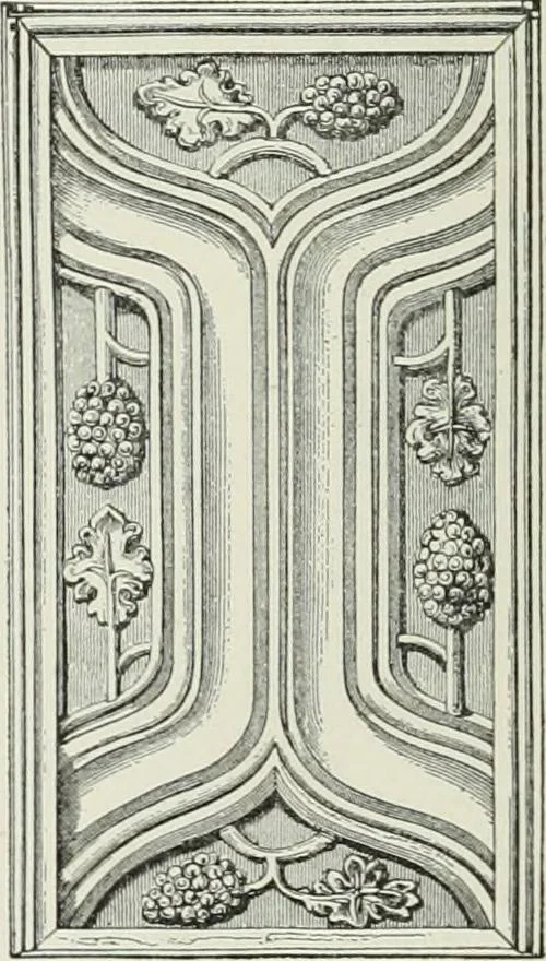 An illustration from A dictionary of architecture and building; biographical, historical and descriptive, 1901, leaf 52