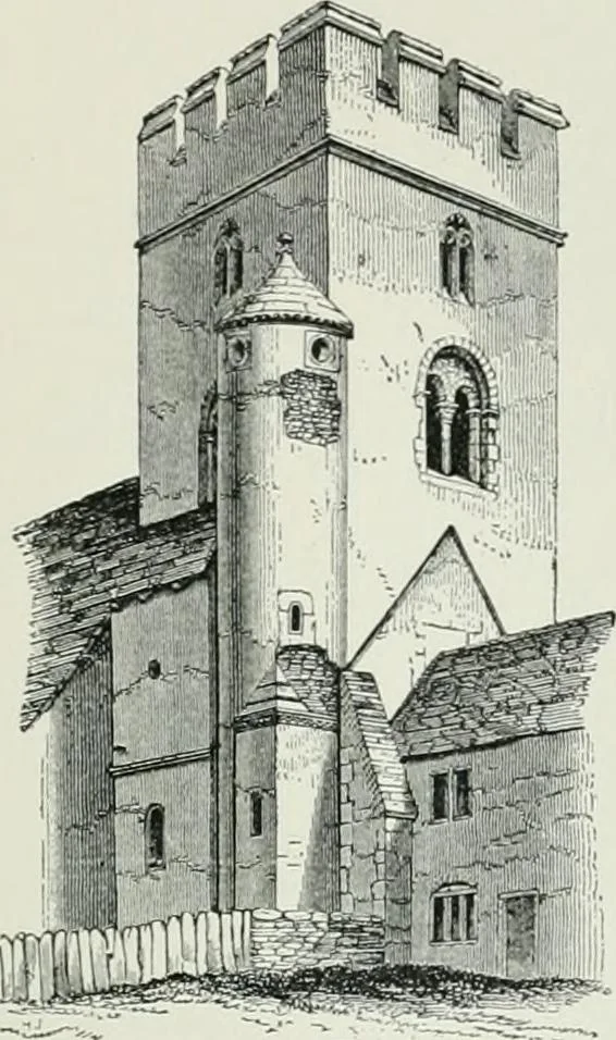 An illustration from A dictionary of architecture and building; biographical, historical and descriptive, 1901, leaf 521