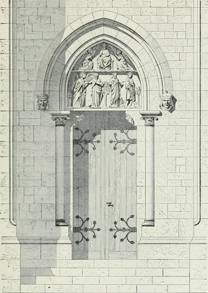 An illustration from A dictionary of architecture and building; biographical, historical and descriptive, 1901, leaf 525
