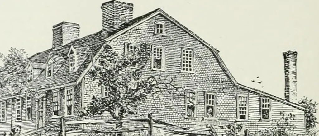 An illustration from A dictionary of architecture and building; biographical, historical and descriptive, 1901, leaf 528