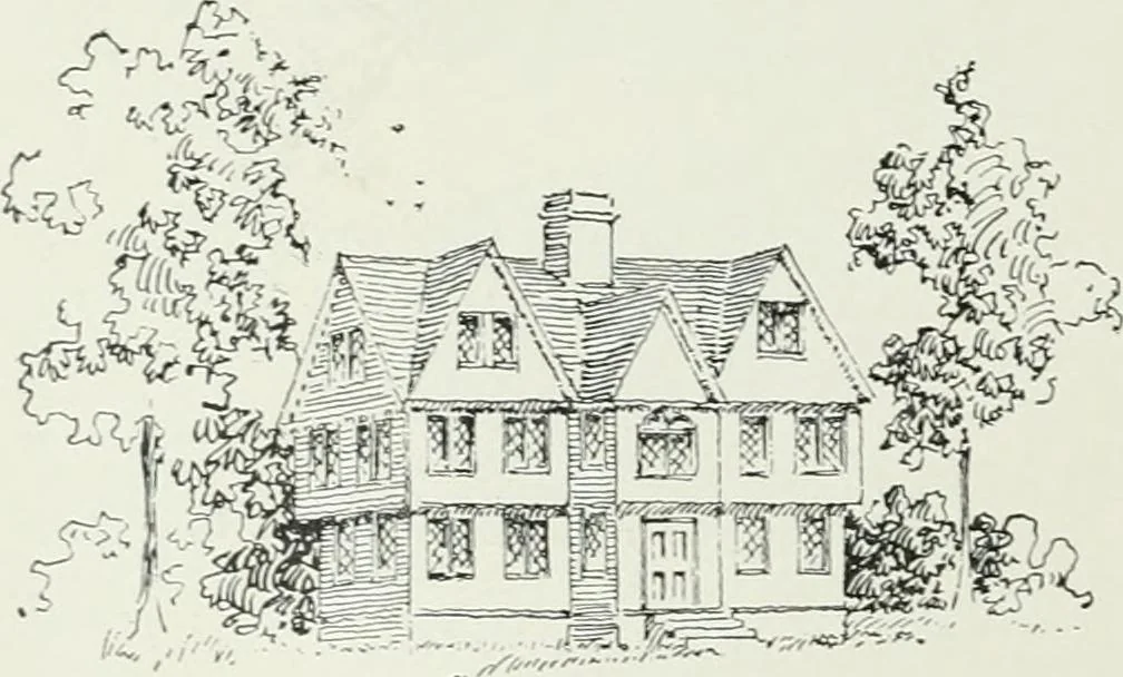 An illustration from A dictionary of architecture and building; biographical, historical and descriptive, 1901, leaf 528