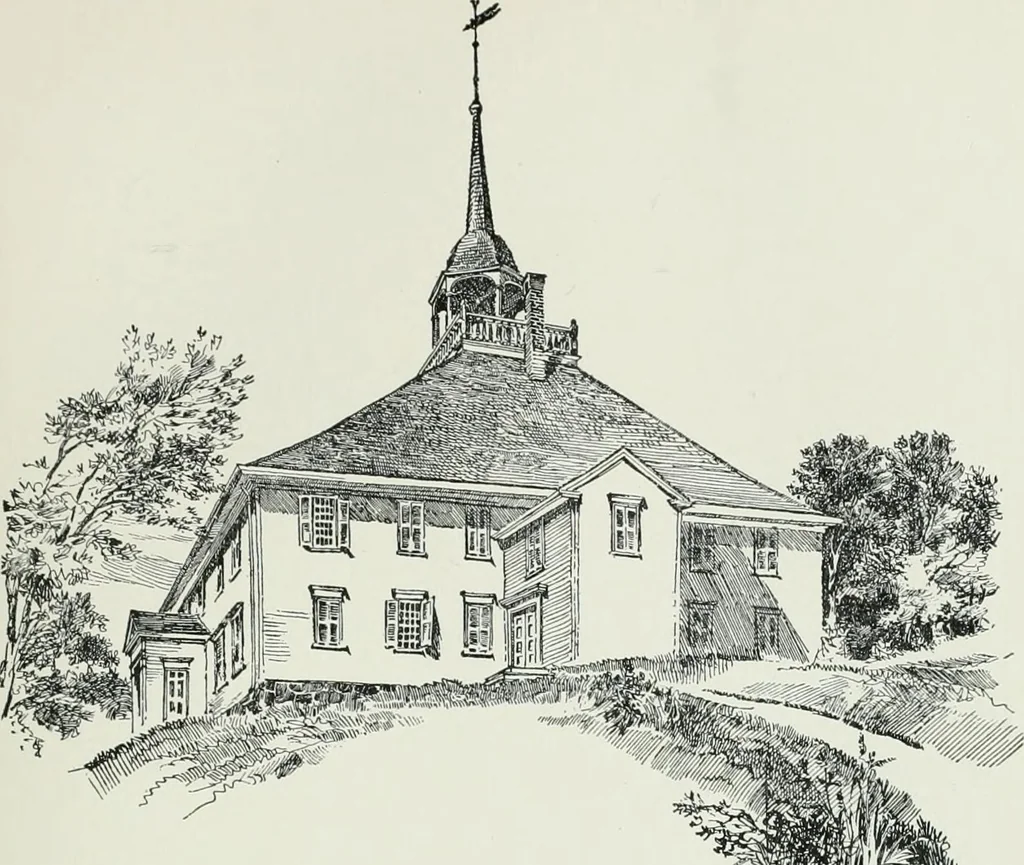 An illustration from A dictionary of architecture and building; biographical, historical and descriptive, 1901, leaf 529