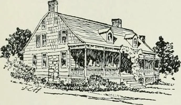 An illustration from A dictionary of architecture and building; biographical, historical and descriptive, 1901, leaf 531