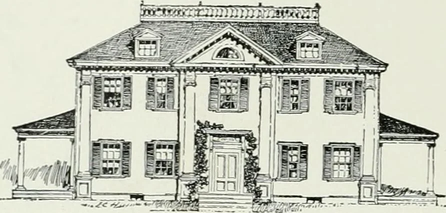 An illustration from A dictionary of architecture and building; biographical, historical and descriptive, 1901, leaf 532