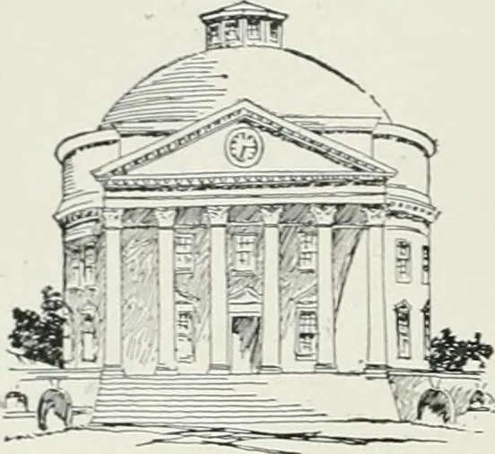 An illustration from A dictionary of architecture and building; biographical, historical and descriptive, 1901, leaf 534