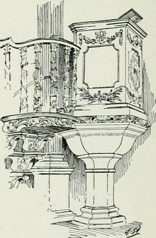 An illustration from A dictionary of architecture and building; biographical, historical and descriptive, 1901, leaf 536