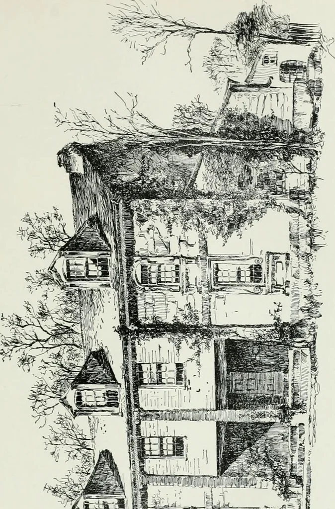 An illustration from A dictionary of architecture and building; biographical, historical and descriptive, 1901, leaf 537