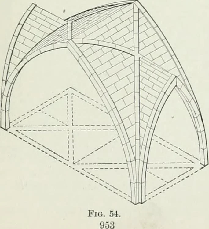 An illustration from A dictionary of architecture and building; biographical, historical and descriptive, 1901, leaf 557