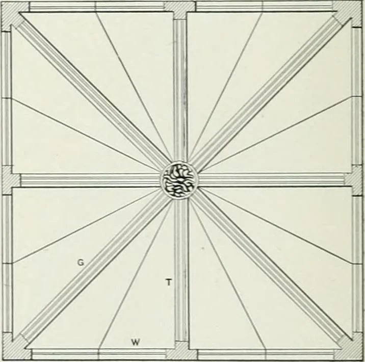 An illustration from A dictionary of architecture and building; biographical, historical and descriptive, 1901, leaf 558