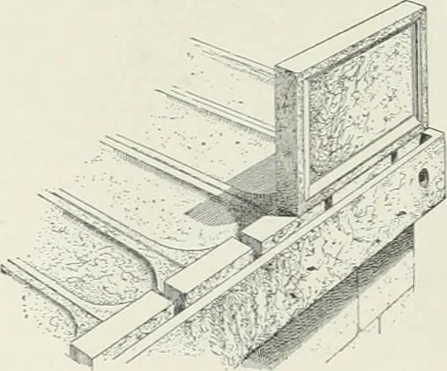 An illustration from A dictionary of architecture and building; biographical, historical and descriptive, 1901, leaf 56