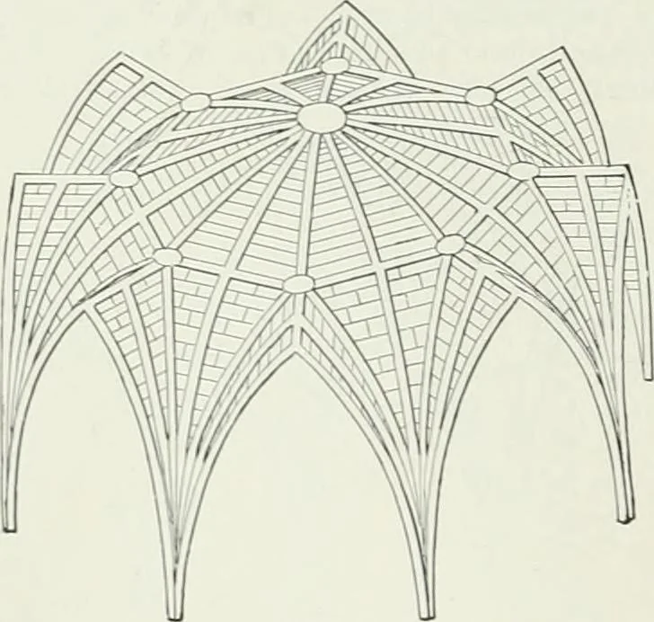 An illustration from A dictionary of architecture and building; biographical, historical and descriptive, 1901, leaf 560