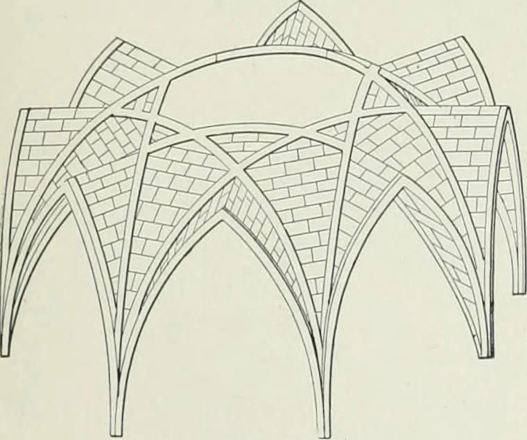 An illustration from A dictionary of architecture and building; biographical, historical and descriptive, 1901, leaf 561