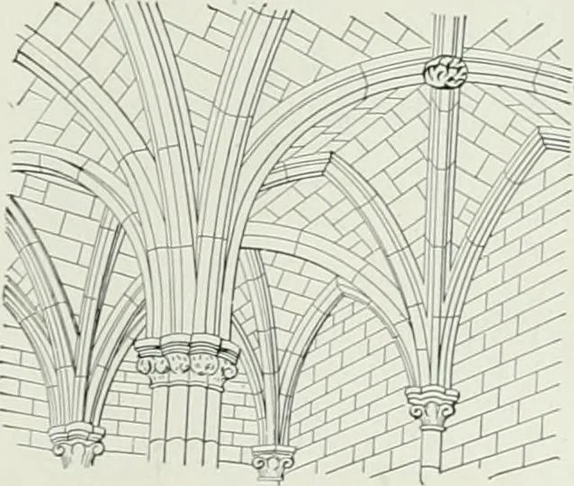 An illustration from A dictionary of architecture and building; biographical, historical and descriptive, 1901, leaf 563