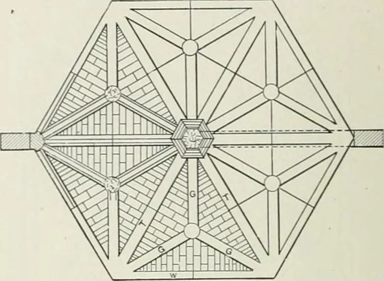 An illustration from A dictionary of architecture and building; biographical, historical and descriptive, 1901, leaf 564