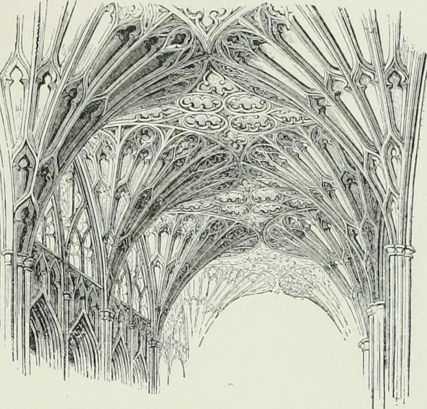 An illustration from A dictionary of architecture and building; biographical, historical and descriptive, 1901, leaf 565