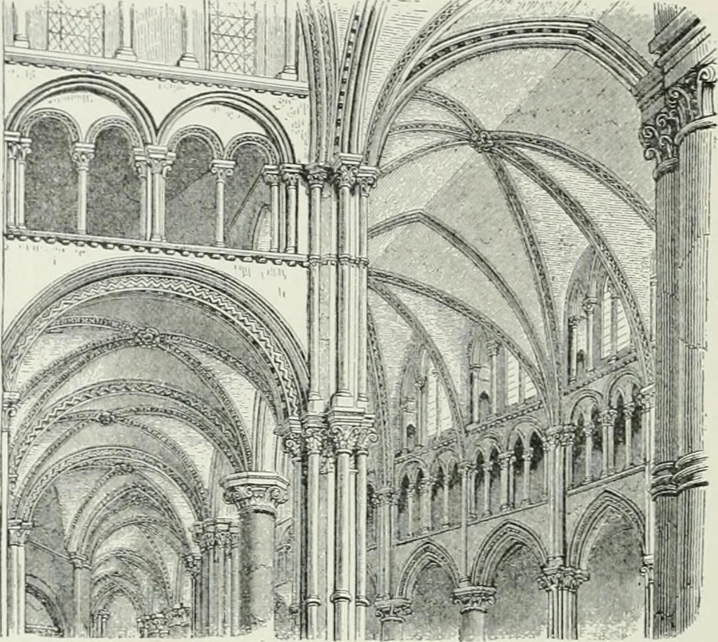 An illustration from A dictionary of architecture and building; biographical, historical and descriptive, 1901, leaf 568