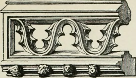 An illustration from A dictionary of architecture and building; biographical, historical and descriptive, 1901, leaf 57