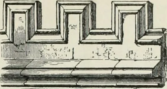 An illustration from A dictionary of architecture and building; biographical, historical and descriptive, 1901, leaf 57