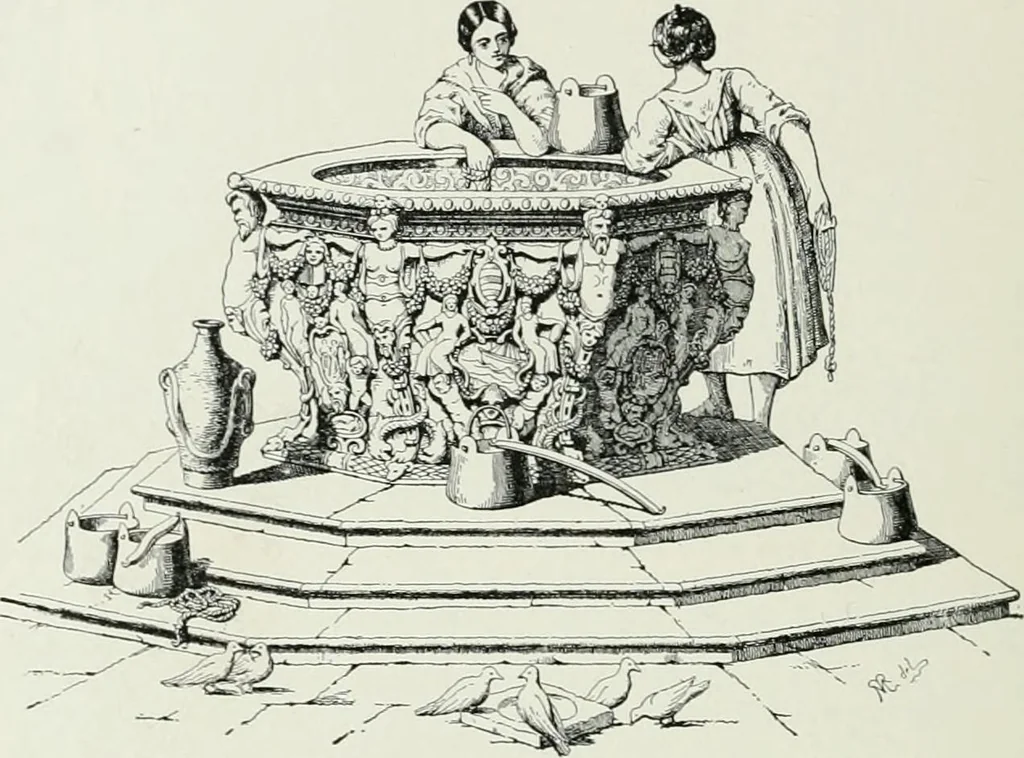 An illustration from A dictionary of architecture and building; biographical, historical and descriptive, 1901, leaf 576