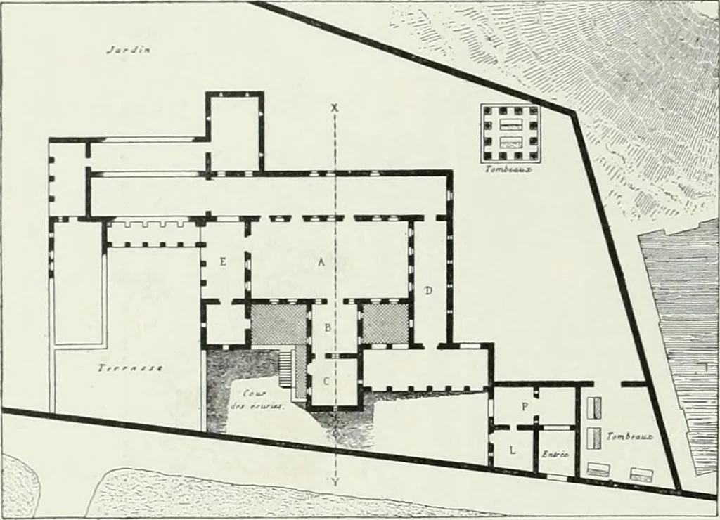 An illustration from A dictionary of architecture and building; biographical, historical and descriptive, 1901, leaf 580