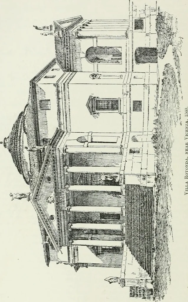 An illustration from A dictionary of architecture and building; biographical, historical and descriptive, 1901, leaf 586