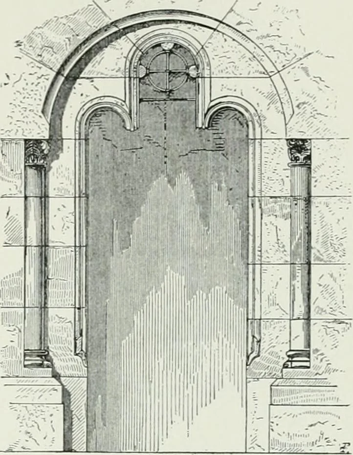 An illustration from A dictionary of architecture and building; biographical, historical and descriptive, 1901, leaf 589